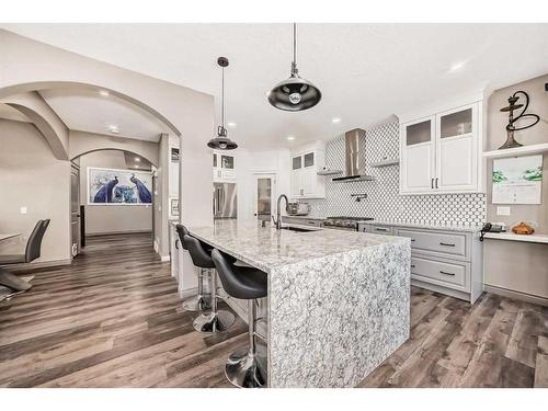 286 Taravista Drive Ne, Calgary, AB - Indoor Photo Showing Kitchen With Upgraded Kitchen