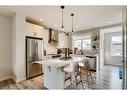 45 Walgrove Plaza Se, Calgary, AB  - Indoor Photo Showing Kitchen With Stainless Steel Kitchen With Upgraded Kitchen 