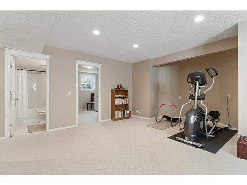 204 Douglas Shore Close Se, Calgary, AB - Indoor Photo Showing Gym Room