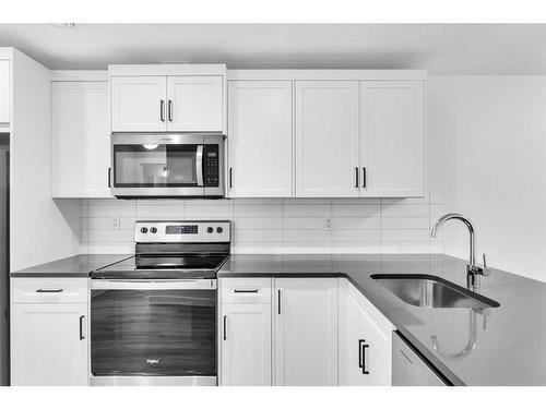 304 Hotchkiss Drive Se, Calgary, AB - Indoor Photo Showing Kitchen With Upgraded Kitchen