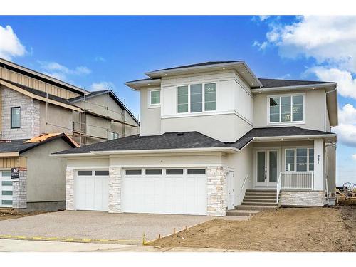 321 Watercrest Place, Chestermere, AB - Outdoor With Facade