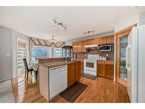 332 Taralake Terrace Ne, Calgary, AB - Indoor Photo Showing Kitchen With Double Sink