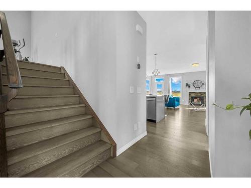 73 Cityside Way Ne, Calgary, AB - Indoor Photo Showing Other Room With Fireplace