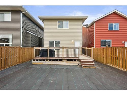 50 Redstone Common Ne, Calgary, AB - Outdoor With Deck Patio Veranda With Exterior