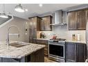 64 Yorkville Avenue Sw, Calgary, AB  - Indoor Photo Showing Kitchen With Double Sink With Upgraded Kitchen 