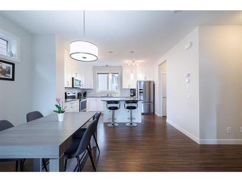 259 Sage Bluff Drive Nw, Calgary, AB - Indoor Photo Showing Dining Room