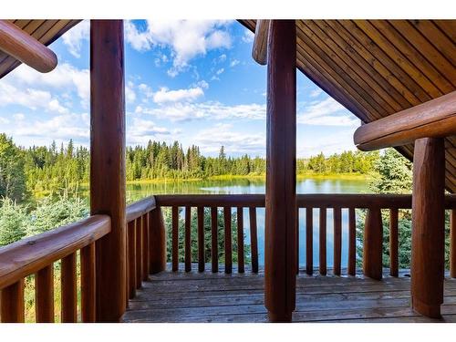 70028 Hwy 591, Rural Clearwater County, AB - Outdoor With Body Of Water With Balcony With Exterior