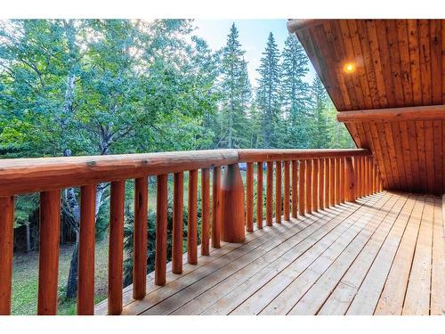 70028 Hwy 591, Rural Clearwater County, AB - Outdoor With Deck Patio Veranda