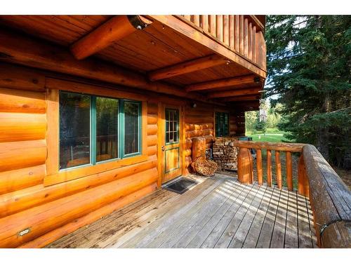 70028 Hwy 591, Rural Clearwater County, AB - Outdoor With Deck Patio Veranda With Exterior