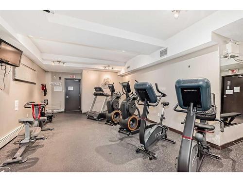 204-11 Millrise Drive Sw, Calgary, AB - Indoor Photo Showing Gym Room