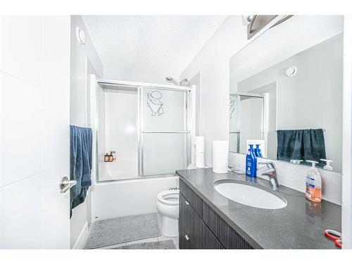 156 Cornerstone Passage Ne, Calgary, AB - Indoor Photo Showing Bathroom