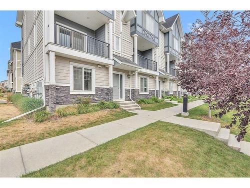 201 Nolanlake Villas Nw, Calgary, AB - Outdoor With Balcony With Facade