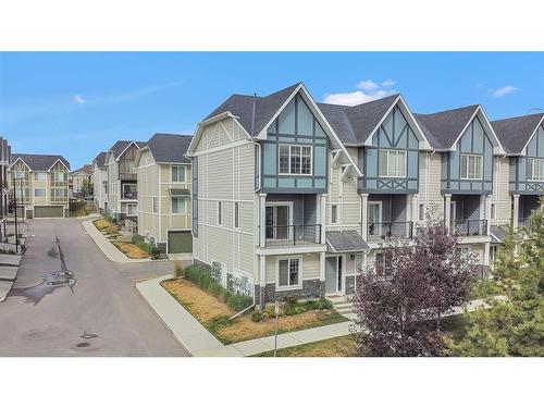 201 Nolanlake Villas Nw, Calgary, AB - Outdoor With Balcony With Facade