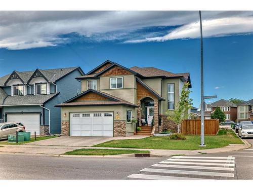 209 Kinniburgh Boulevard, Chestermere, AB - Outdoor With Facade