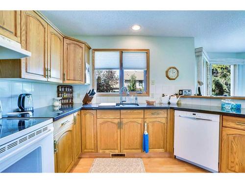 108 Edgebrook Place Nw, Calgary, AB - Indoor Photo Showing Kitchen With Double Sink