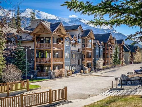 112-175 Crossbow Place, Canmore, AB - Outdoor With Facade