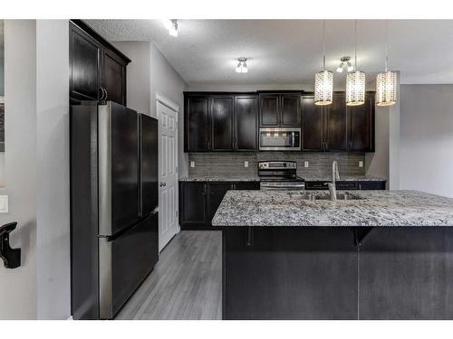 277 Kincora Glen Rise Nw, Calgary, AB - Indoor Photo Showing Kitchen With Upgraded Kitchen