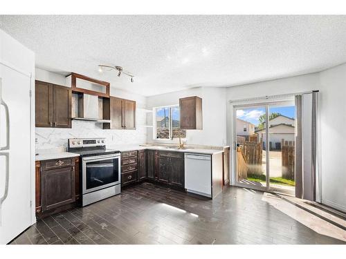 210 Saratoga Close Ne, Calgary, AB - Indoor Photo Showing Kitchen With Double Sink