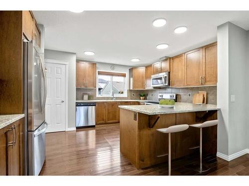 133 Walden Parade Se, Calgary, AB - Indoor Photo Showing Kitchen With Stainless Steel Kitchen With Upgraded Kitchen