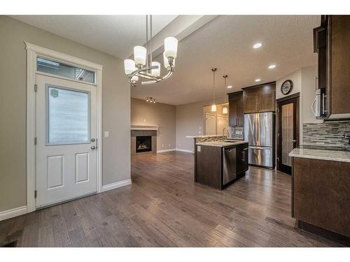 104 Sherwood Square Nw, Calgary, AB - Indoor Photo Showing Kitchen With Stainless Steel Kitchen With Upgraded Kitchen