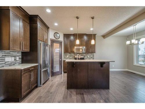 104 Sherwood Square Nw, Calgary, AB - Indoor Photo Showing Kitchen With Stainless Steel Kitchen With Upgraded Kitchen