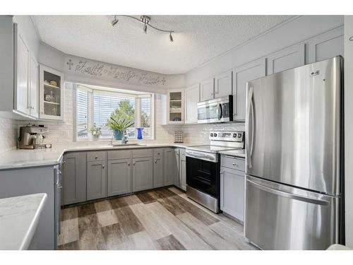 364 Silvergrove Place Nw, Calgary, AB - Indoor Photo Showing Kitchen With Stainless Steel Kitchen With Double Sink