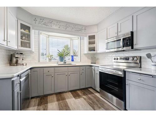 364 Silvergrove Place Nw, Calgary, AB - Indoor Photo Showing Kitchen With Stainless Steel Kitchen With Upgraded Kitchen