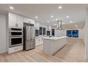 151 Midglen Place Se, Calgary, AB  - Indoor Photo Showing Kitchen With Upgraded Kitchen 