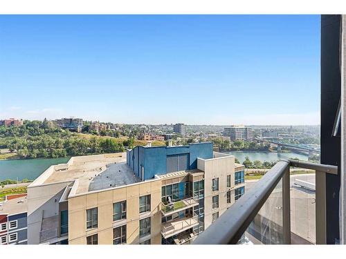 1210-325 3 Street Se, Calgary, AB - Outdoor With Body Of Water With Balcony With View