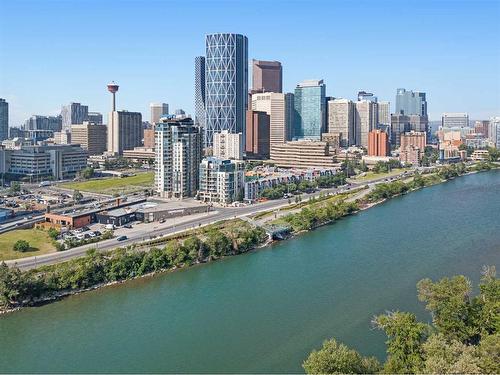 1210-325 3 Street Se, Calgary, AB - Outdoor With Body Of Water With View