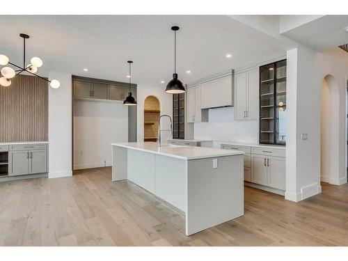 92 Cimarron Estates Drive, Okotoks, AB - Indoor Photo Showing Kitchen With Upgraded Kitchen