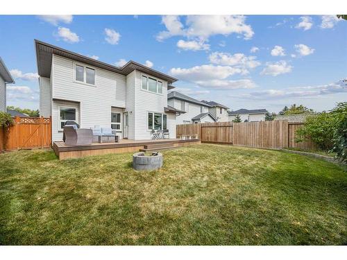 70 Mt Brewster Circle Se, Calgary, AB - Outdoor With Deck Patio Veranda With Backyard