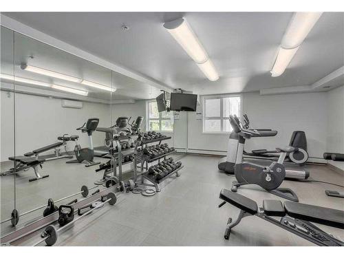 201-707 4 Street Ne, Calgary, AB - Indoor Photo Showing Gym Room