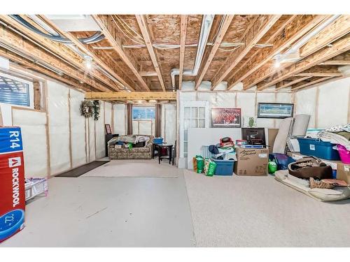 161 Silverado Range View, Calgary, AB - Indoor Photo Showing Basement