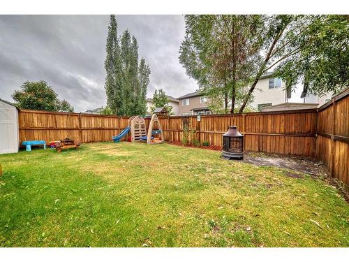 161 Silverado Range View, Calgary, AB - Outdoor With Backyard