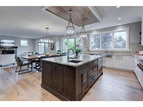 1920 10A Street Sw, Calgary, AB - Indoor Photo Showing Kitchen With Upgraded Kitchen