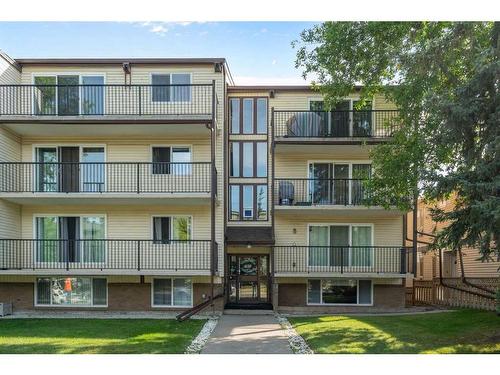 406-635 56 Avenue Sw, Calgary, AB - Outdoor With Balcony With Facade