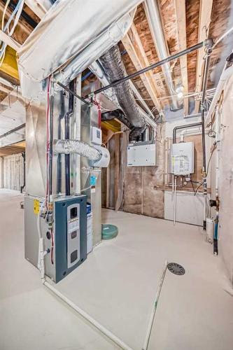 128 Edith Place Nw, Calgary, AB - Indoor Photo Showing Basement