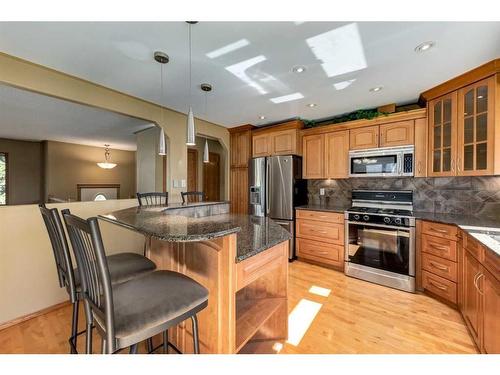 1320 56 Avenue Nw, Calgary, AB - Indoor Photo Showing Kitchen With Stainless Steel Kitchen