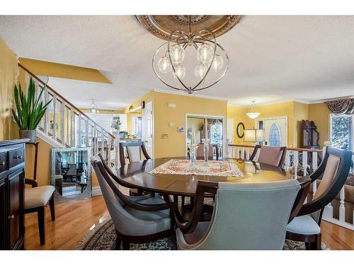 240 Wood Valley Drive Sw, Calgary, AB - Indoor Photo Showing Dining Room