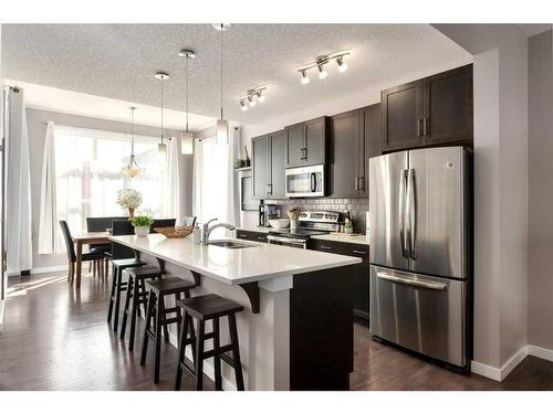 39 Nolanfield Terrace Nw, Calgary, AB - Indoor Photo Showing Kitchen With Stainless Steel Kitchen With Upgraded Kitchen