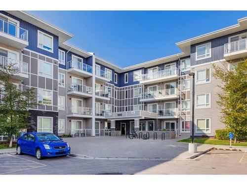 1332-76 Cornerstone Passage Ne, Calgary, AB - Outdoor With Balcony With Facade