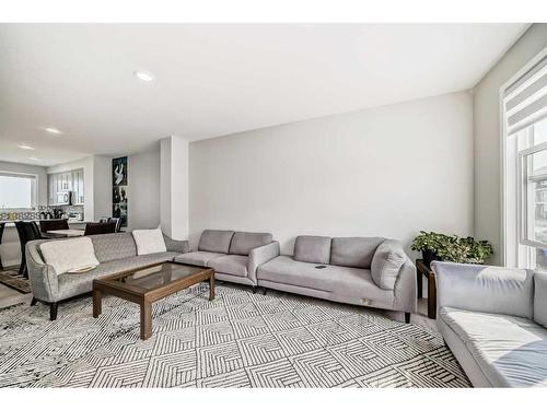 624 Savanna Boulevard Ne, Calgary, AB - Indoor Photo Showing Living Room