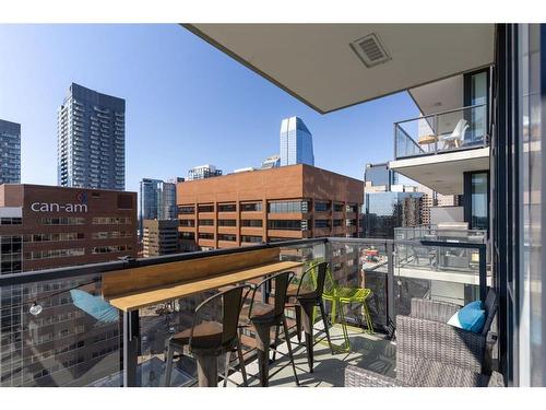 #1708-310 12 Avenue Sw, Calgary, AB - Outdoor With Balcony With Exterior