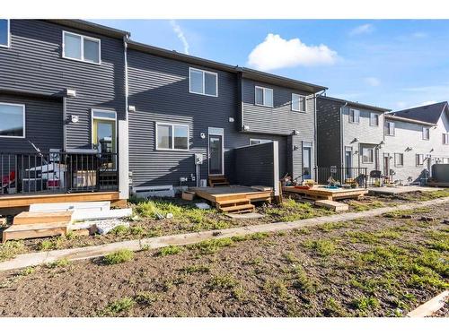 443 Livingston Way Ne, Calgary, AB - Outdoor With Deck Patio Veranda With Exterior