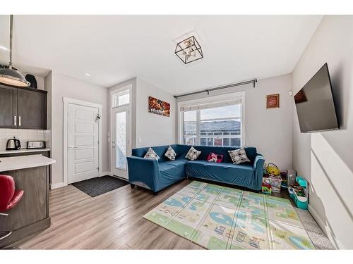 146 Skyview Circle Ne, Calgary, AB - Indoor Photo Showing Living Room