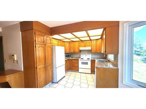 1024 Santana Road Nw, Calgary, AB - Indoor Photo Showing Kitchen With Double Sink