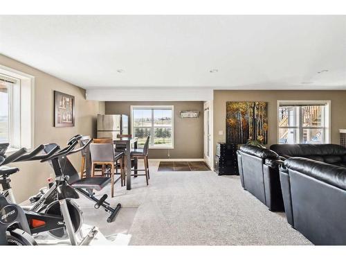 69 Evansbrooke Park Nw, Calgary, AB - Indoor Photo Showing Gym Room