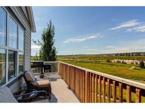 69 Evansbrooke Park Nw, Calgary, AB - Outdoor With Deck Patio Veranda With View With Exterior