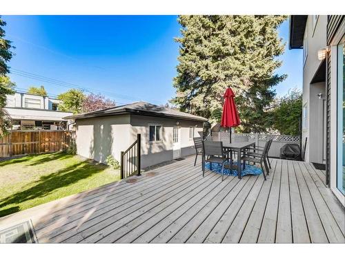 528 49 Avenue Sw, Calgary, AB - Outdoor With Deck Patio Veranda With Exterior